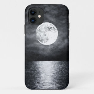 Radiant Moon Over Water Canvas Print Case-Mate iPhone Case