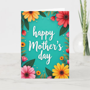 Radiant Mothers Day Card