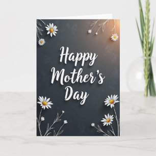 Radiant Mothers Day Cursive Card