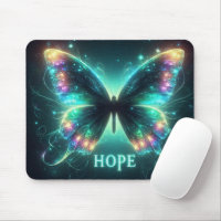Radiant Multicolored Butterfly Portraying Hope