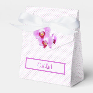 Radiant Orchid Closeup Photograph Favour Box