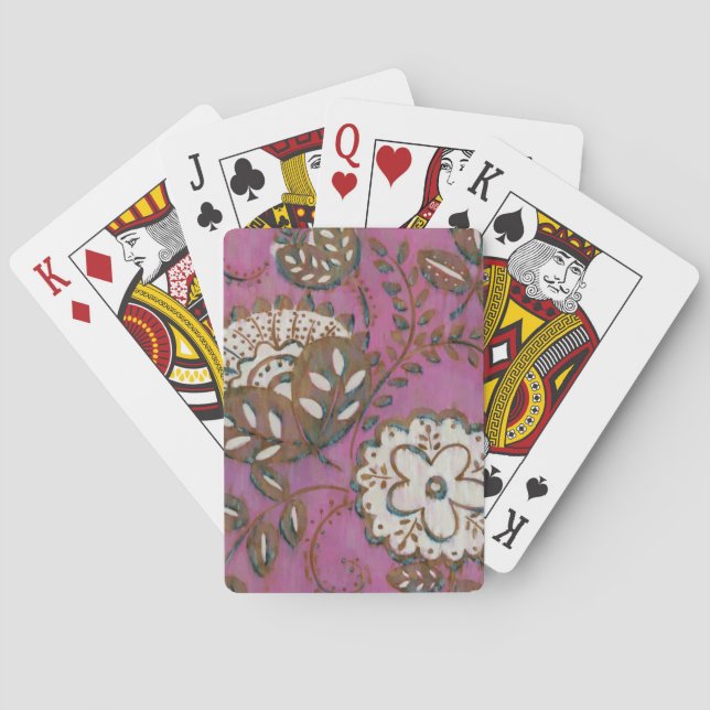 Radiant Ornament I Playing Cards (Back)