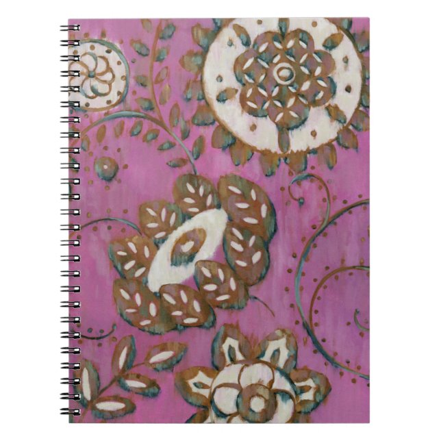 Radiant Ornament II Spiral Notebook (Front)
