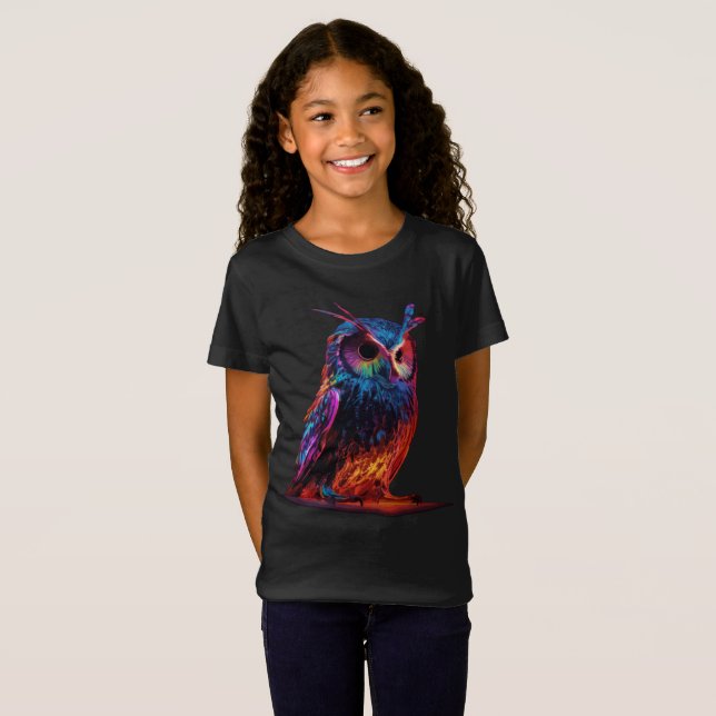 Radiant Owl T-Shirt (Front Full)