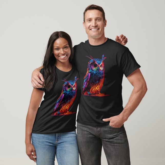 Radiant Owl T-Shirt (Unisex)