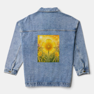 Radiant Petal Series – Buttercup Denim Jacket