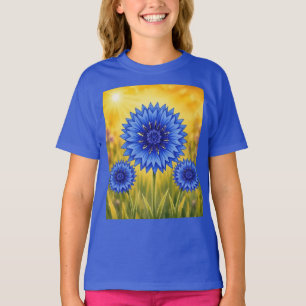 Radiant Petal Series – Cornflower T-Shirt