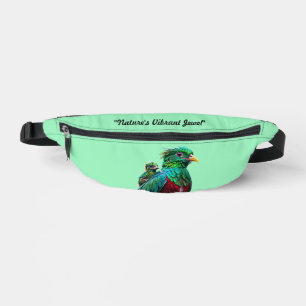 "Radiant Quetzal" Bum Bags