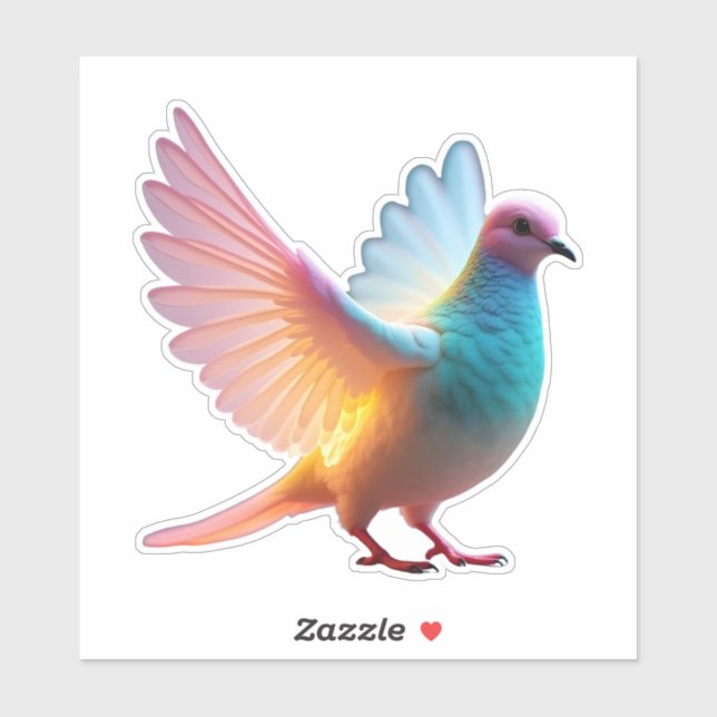 Radiant Rainbow Dove (Sheet)