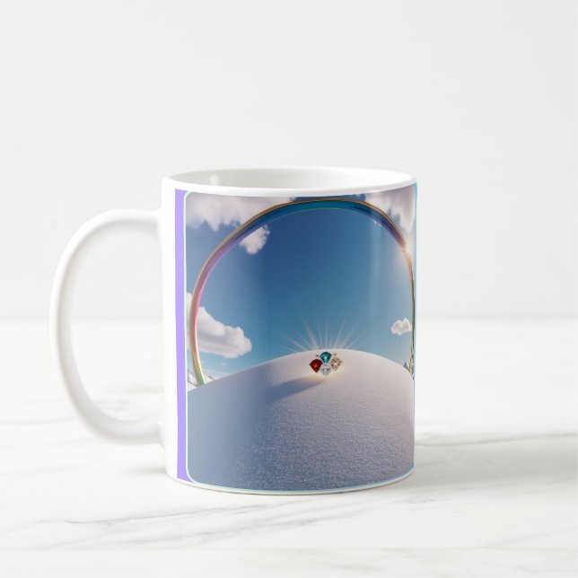 Radiant Rainbow Harmony Mug (Left)