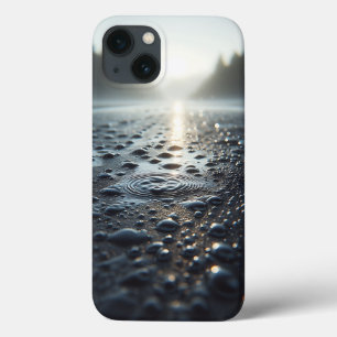 Radiant Raindrops at Sunrise Phone Case - Moody Mo