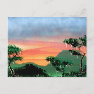 Radiant Rainforest Postcard