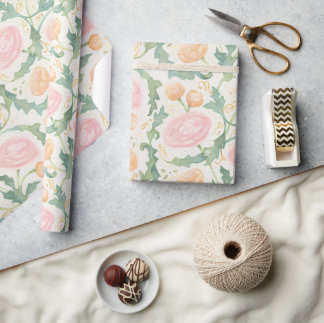 Radiant Ranunculus Wrapping Paper