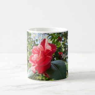 Radiant Red Camellia - Custom Mother's Day Mug