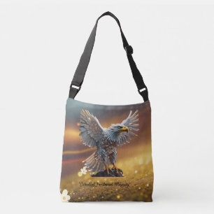 "Radiant Regal Eagle Design" Crossbody Bag