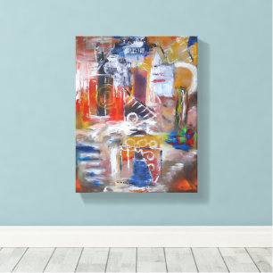 Radiant Rhythms  Canvas Print