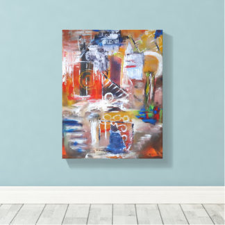 Radiant Rhythms  Canvas Print