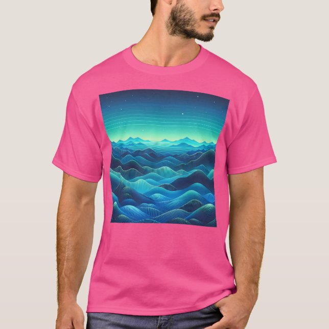 Radiant Ridges Active T-Shirt (Front)