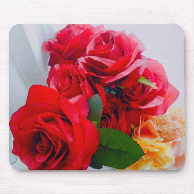 Radiant Rose Mouse Pad (Front)