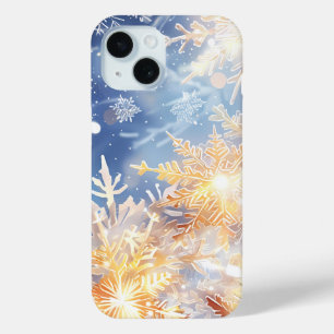 Radiant Snowflake Glow Phone Case