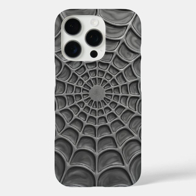 Radiant Spiral Web Abstract Case-Mate iPhone Case (Back)