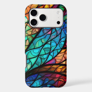 Radiant Stained Glass Abstract