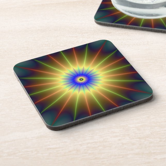 Radiant Star Coasters (Left Side)