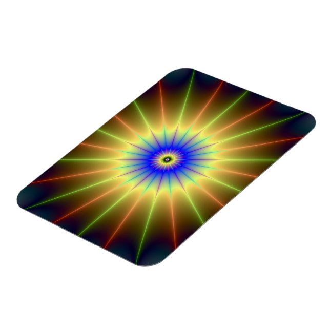 Radiant Star Photo Magnet (Left Side)
