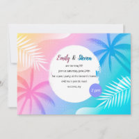 Radiant Summer Party Invitation