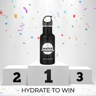 Radiant Sun Water Quote with Good Day Bar 532 Ml Water Bottle