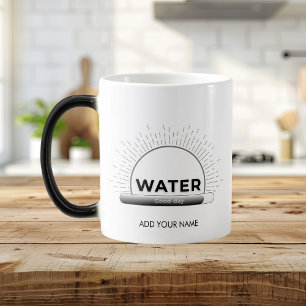 Radiant Sun Water Quote with Good Day Bar Magic Mug