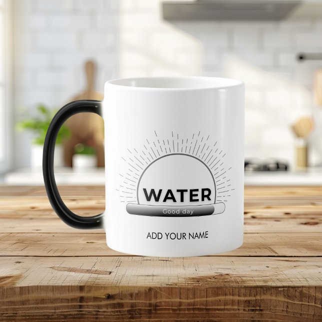 Radiant Sun Water Quote with Good Day Bar Magic Mug (Creator Uploaded)