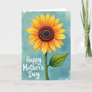 Radiant Sunflower Day Card