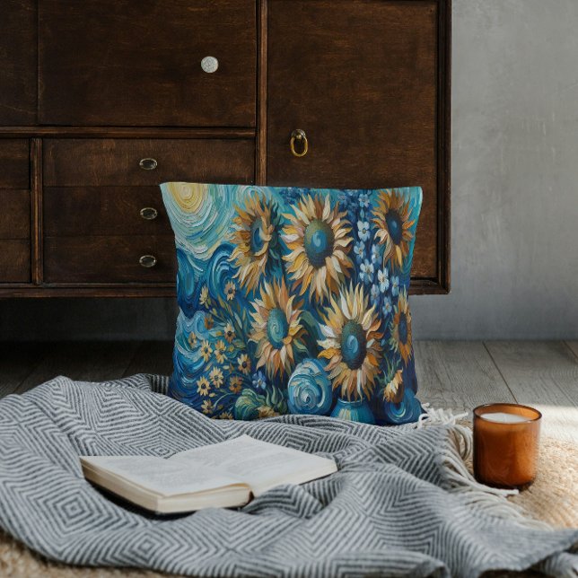 Radiant Sunflowers   Cushion (Creator Uploaded)