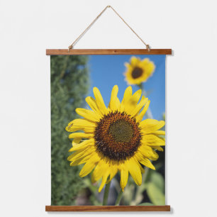 Radiant Sunflowers Hanging Tapestry