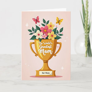 Radiant Trophy Mothers Love Card
