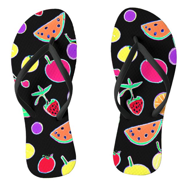 Radiant Tropic Neon Magic Jandals (Footbed)