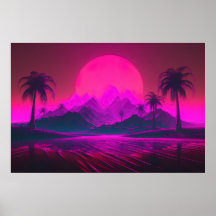 Radiant Utopia: Synthwave Bliss