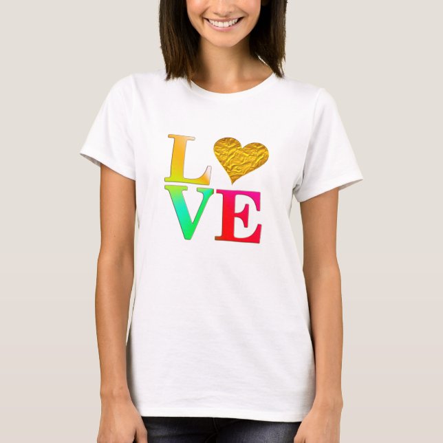 Radiant Valentine's Day Tee: Showcase Your Love" T-Shirt (Front)