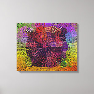 Radiant Waves Canvas Print