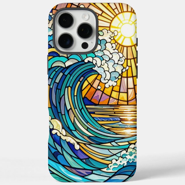 Radiant Waves – Unleash Coastal Beauty  Case-Mate iPhone Case (Back)