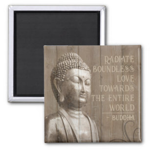 Radiate Boundless Love Buddha Meditation Magnet