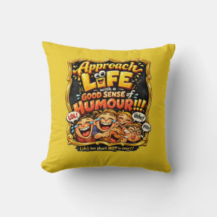 Radiate joy cushion