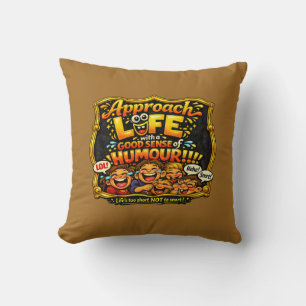 Radiate joy cushion