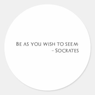 Radiate Positivity Classic Round Sticker