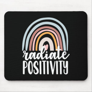 Radiate Positivity Mental Health Matters Gift Ment Mouse Pad