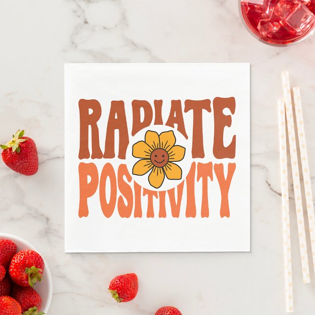 Radiate Positivity Napkin (Creator Uploaded)