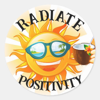 RADIATE POSITIVITY STICKER