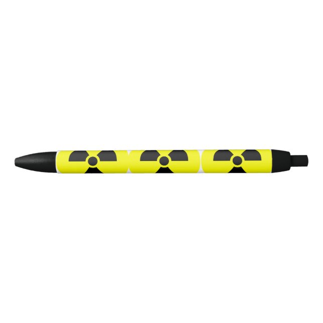 Radiation Sign Custom Pen (Front)