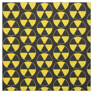 Radiation Symbol Fabric